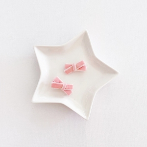 Girl Hair Clip Bow Pair (GHP9270)